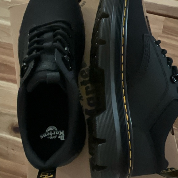 New in box Dr Martens Reeder utility shoes in black womens size 8 Men’s size 9 - Picture 5 of 9